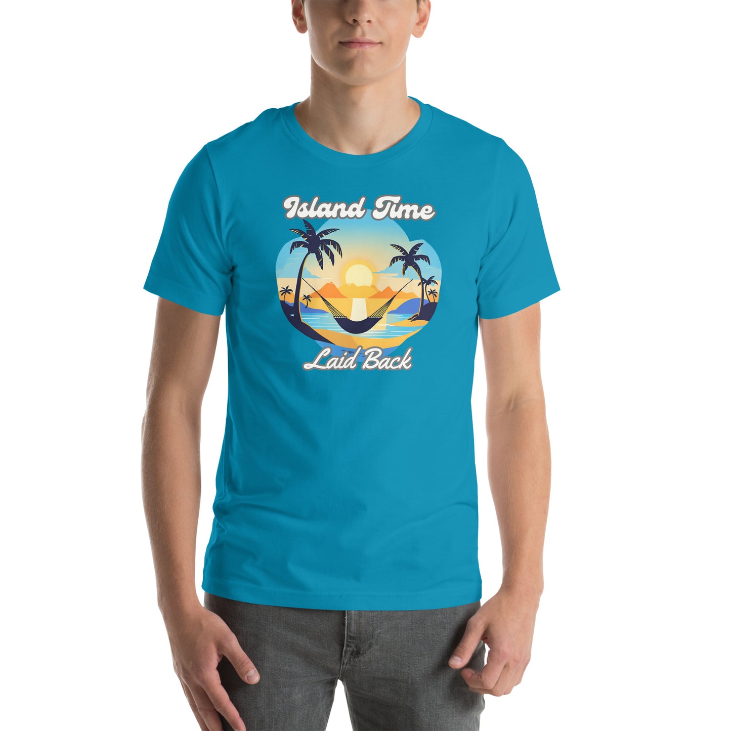 Island Time: Laid Back Unisex Cotton T-Shirt