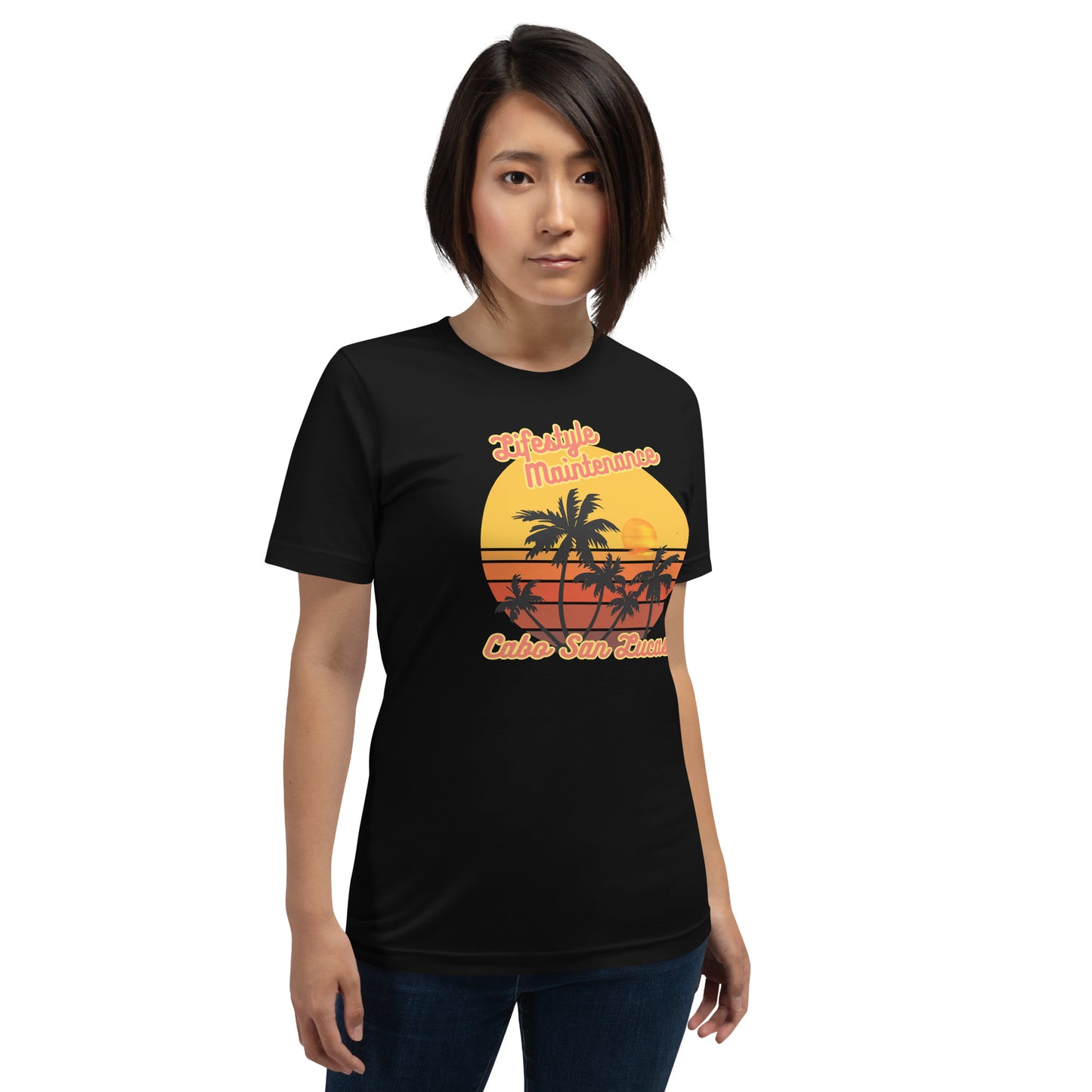 Lifestyle Maintenance: Cabo San Lucas Unisex Cotton T-Shirt