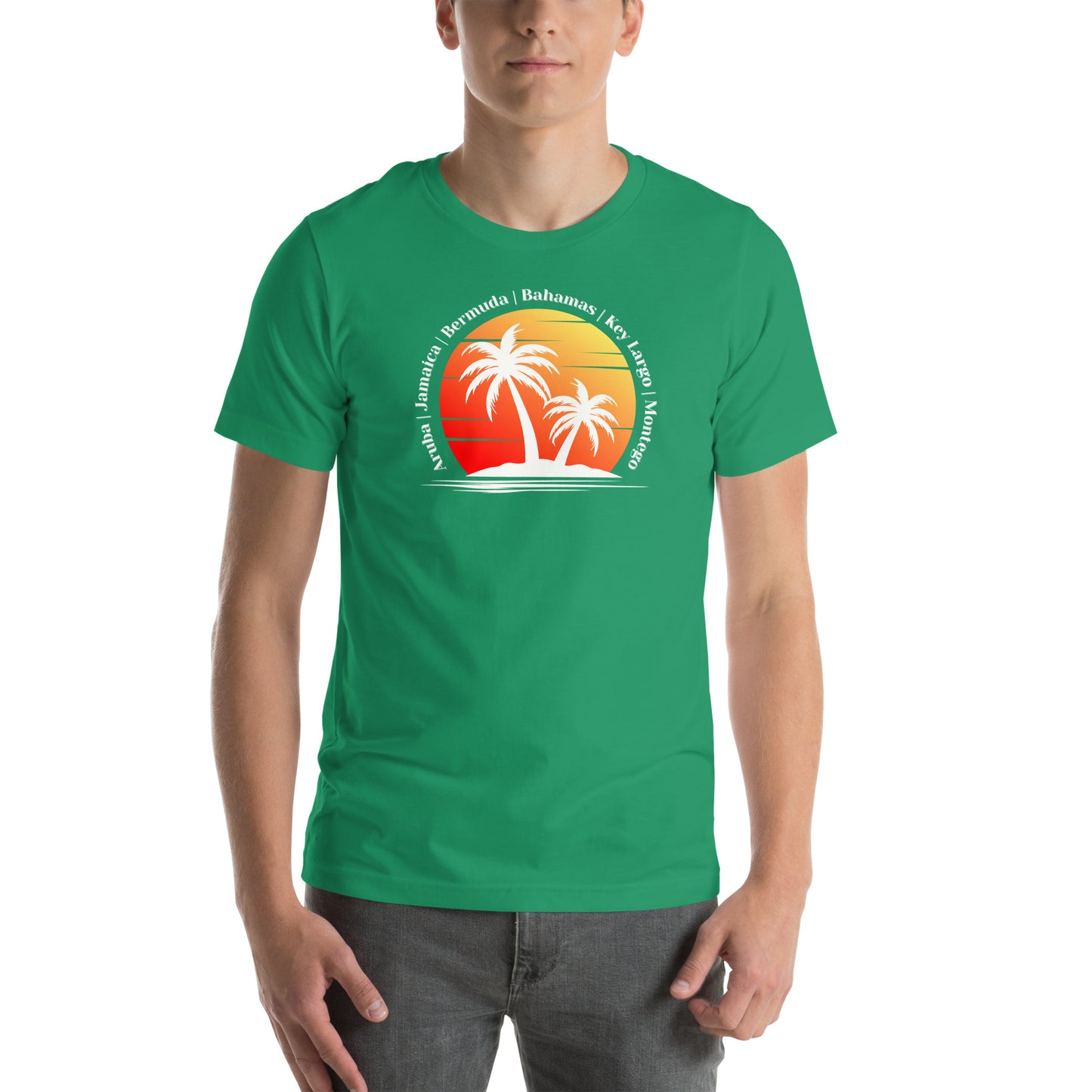 Tropical Destinations Unisex Cotton T-Shirt