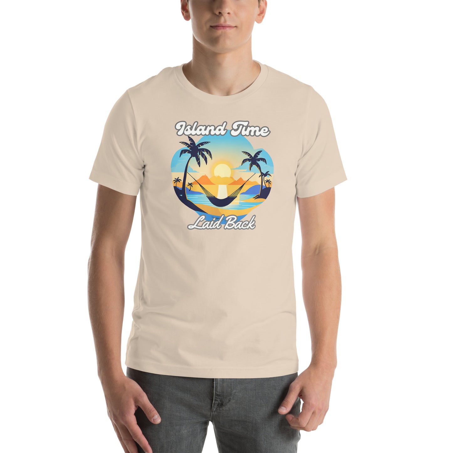 Island Time: Laid Back Unisex Cotton T-Shirt